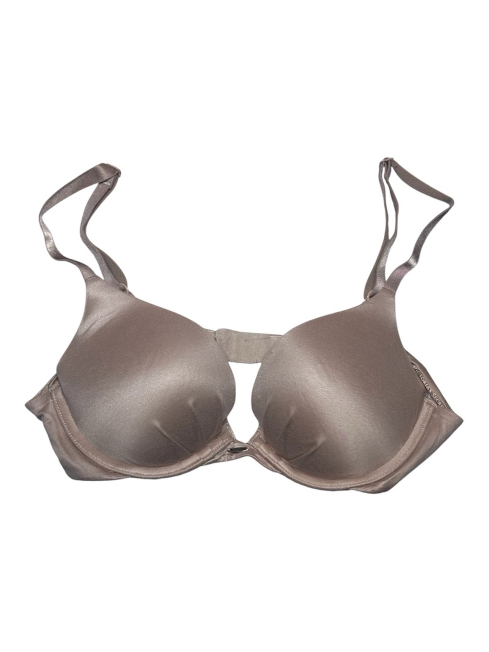 Victoria’s Secret Taupe Nude Push Up Underwire Bra Size 34B Super soft
